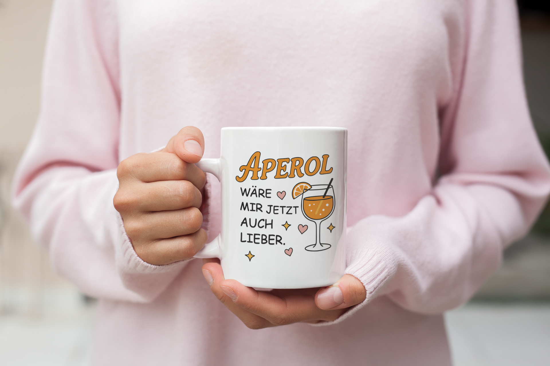 Lieber APEROL  - Kollegen, Geschenk Idee, Arbeit, Chef, Homeoffice, Sarkasmus, Spaß, Kaffee Becher - Spruch-Tassen