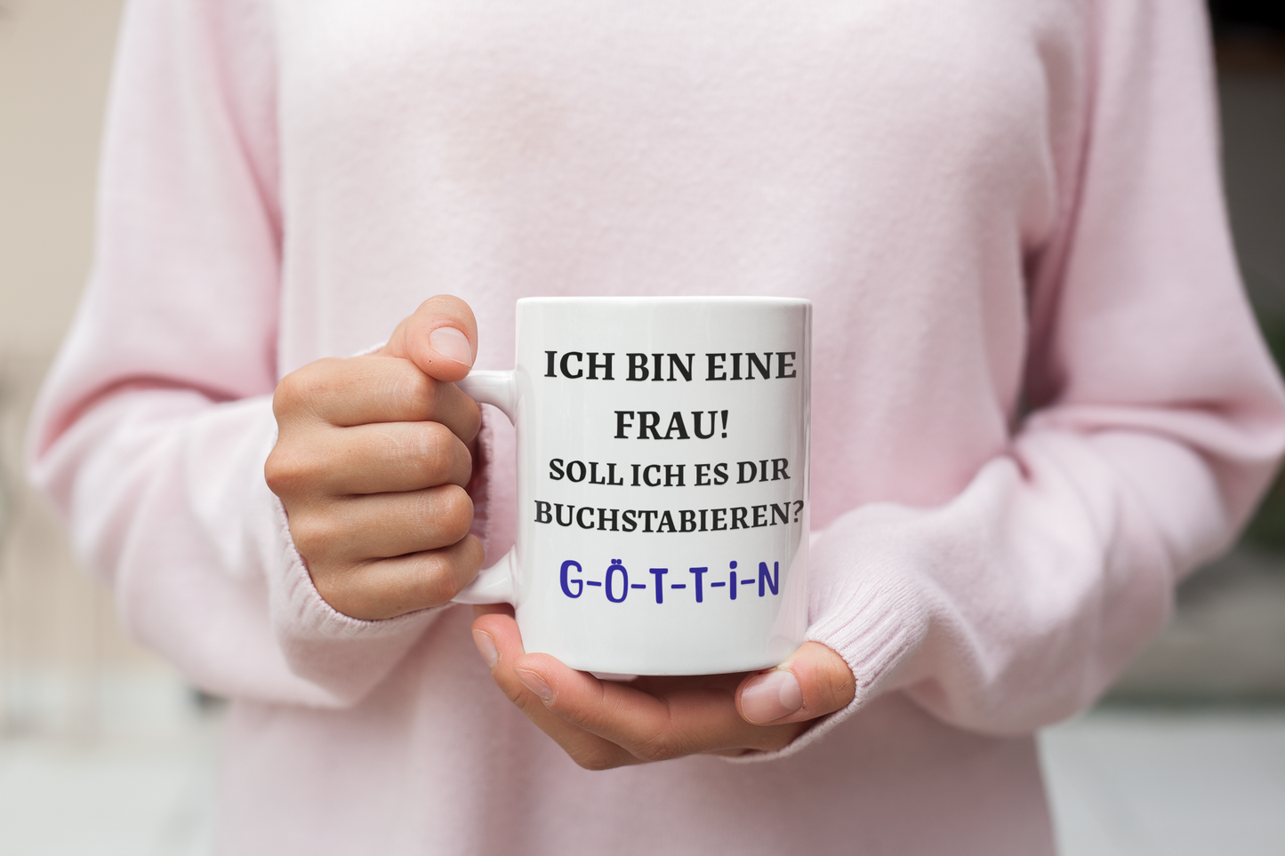 Göttin - Kollegen, Geschenk Idee, Arbeit, Chef, Homeoffice, Sarkasmus, Spaß, Kaffee Becher - Spruch-Tassen